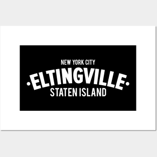 Eltingville Zen - Staten Island Minimalist Apparel - NYC Posters and Art